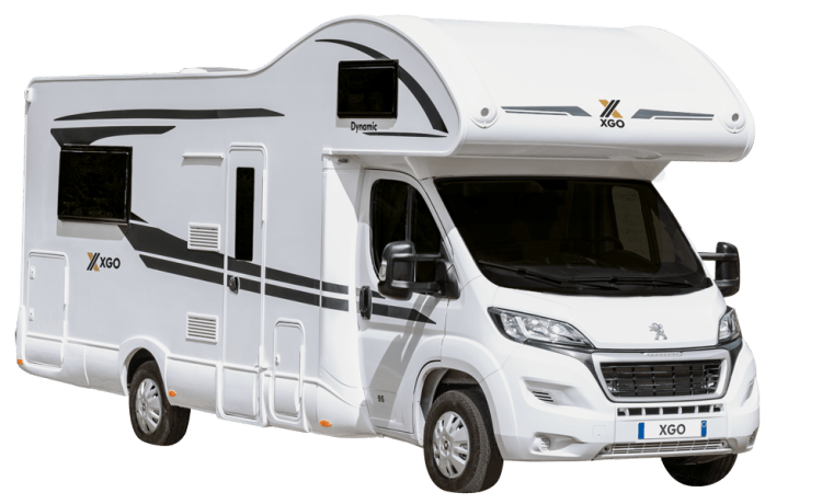 XGO King 3 – Gloednieuwe luxe 4-persoons camper