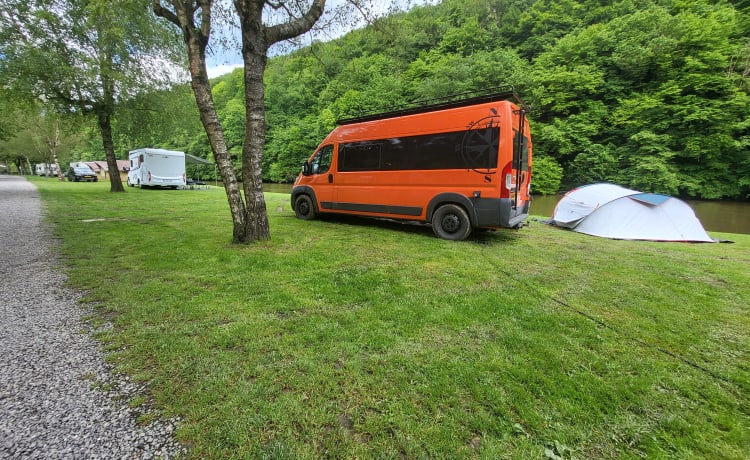 Camper autobus Fiat Ducato da 5 persone (costruito nel 2017) (costruito nel 2023)