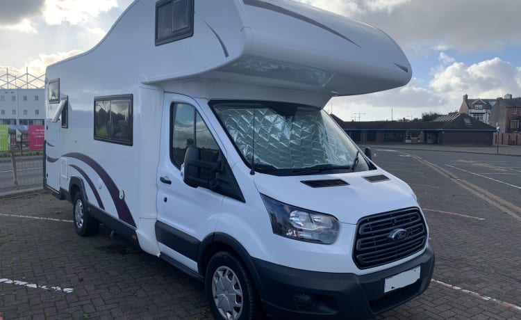 2018 Ford Transit Roller Team Zefiro 690 Automatic 