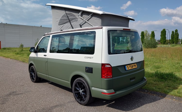 Happy Coast – VW California Automatic 2018 euro 6 CC PDC awning 4 persons