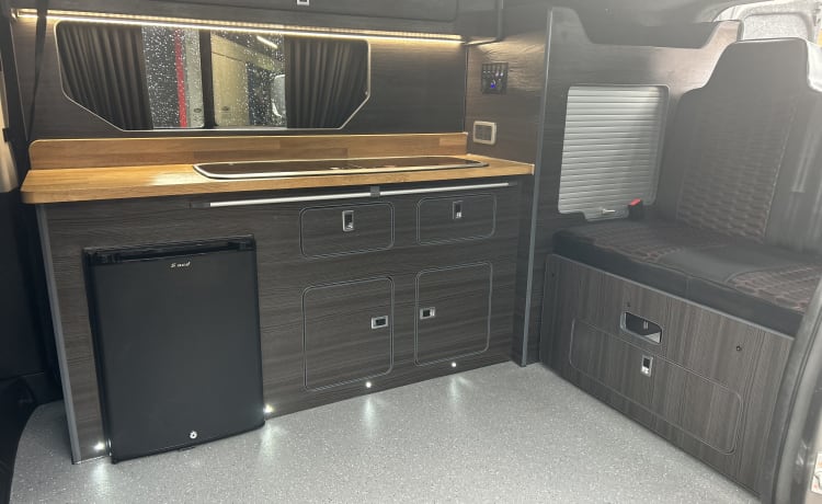 VIV – "Our Viv" Vauxhall Vivaro 4 Berth Camper van 2018