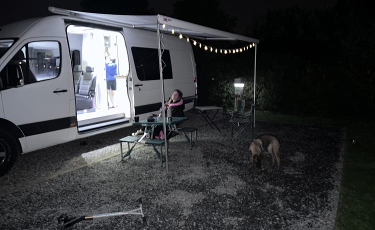 Callie – 5 berth Mercedes-Benz campervan from 2014