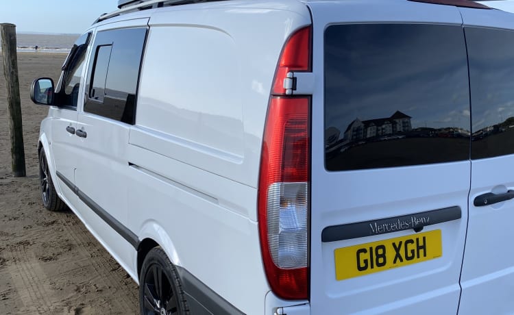 Danny de Vito – 2 berth Mercedes Vito Campervan 