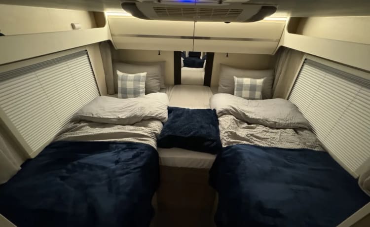 5 berth Rimor semi-integrated from 2024