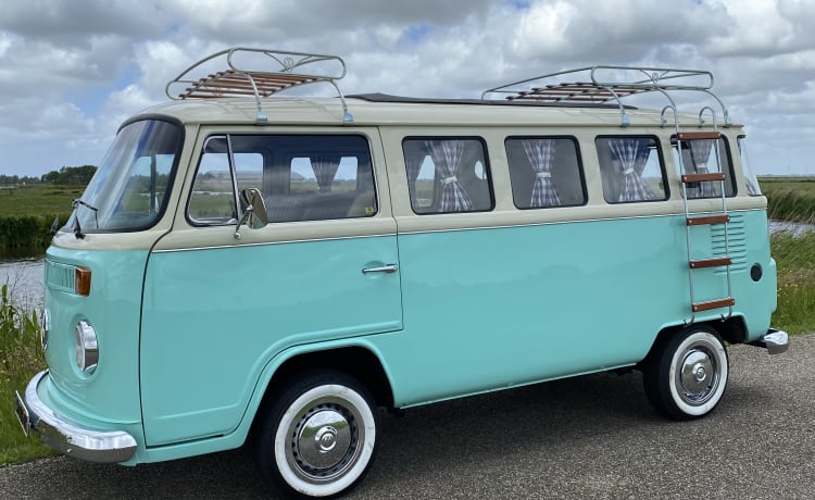 MIJNHEER DE WIT – Classique sur la route avec une camionnette VW