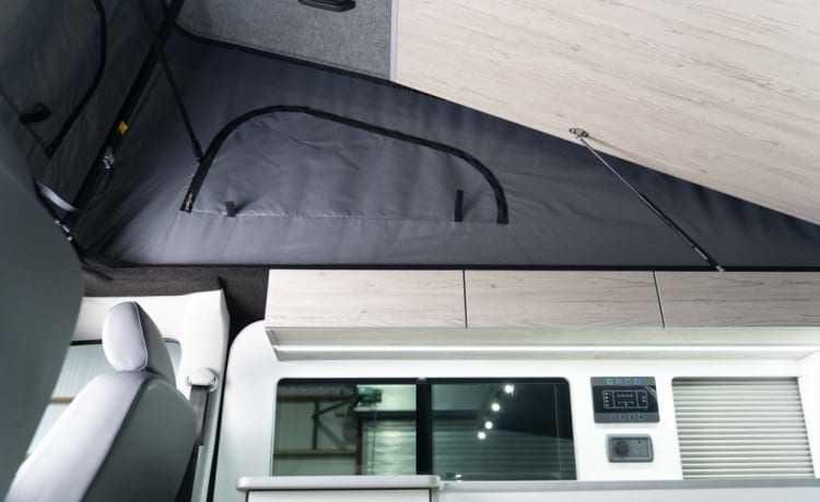 Black VW – 4 berth Volkswagen campervan from 2023