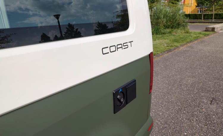 Happy Coast – VW California Automatic 2018 euro 6 CC PDC awning 4 persons