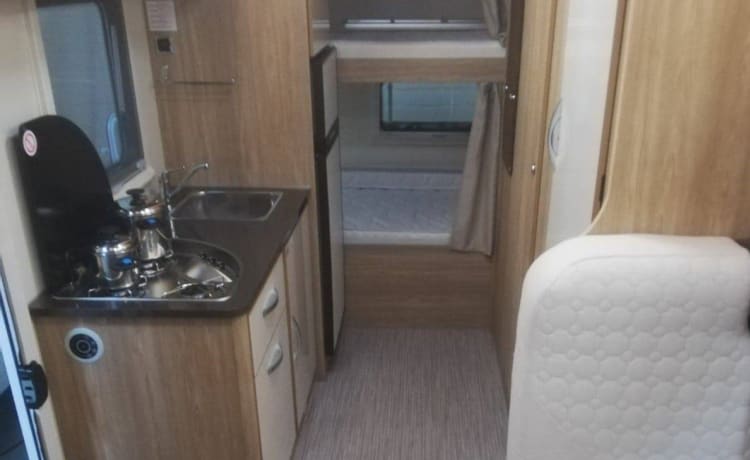 New, spacious family camper