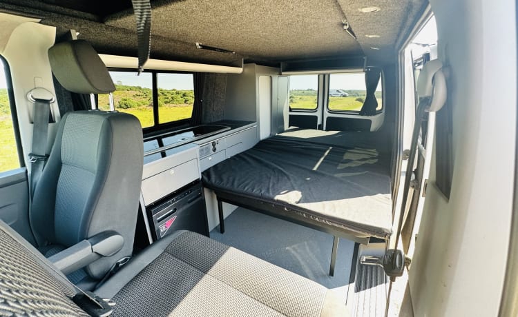 4 berth Volkswagen Transporter campervan from 2020