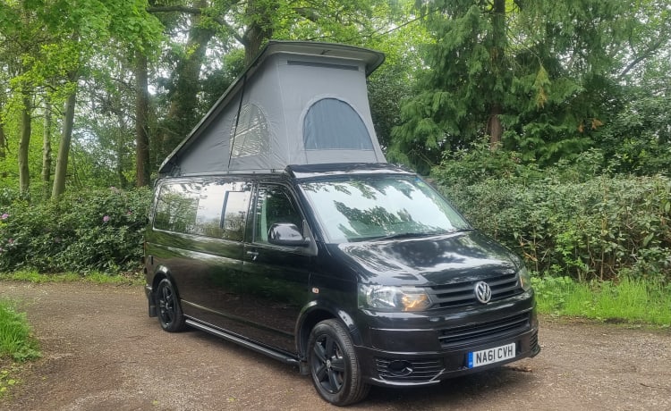 Monika – Vw Family T5 - LWB-campervan voor 4 personen