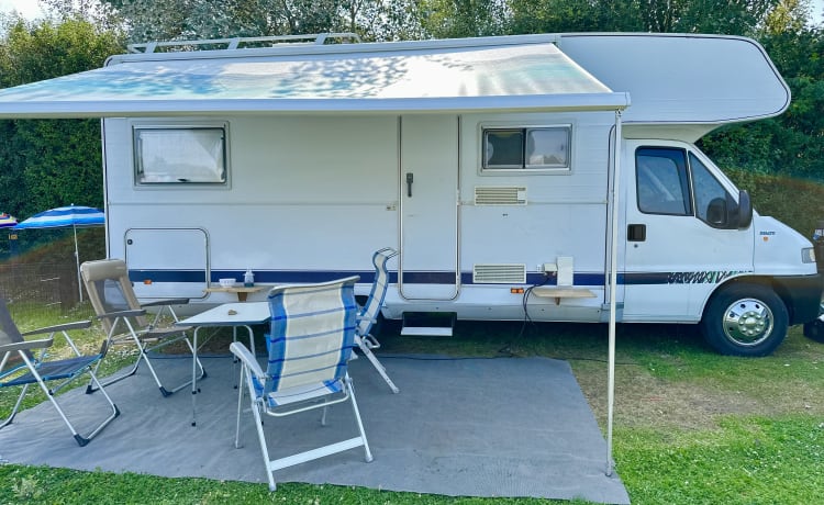 Huisje op wielen  – Camping-car familial spacieux 