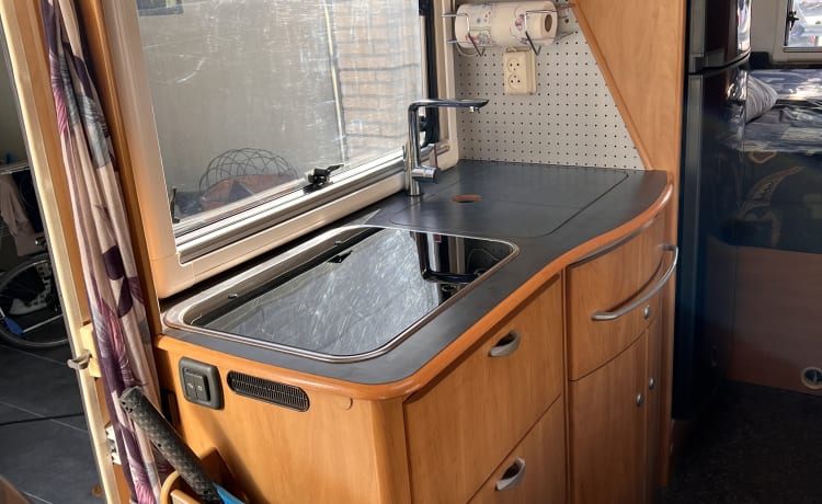 Eurik – 6p Hymer intégré à partir de 1999