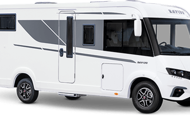 Integraal camper Rapido voor 4 personen, C86i , automaat met Airco