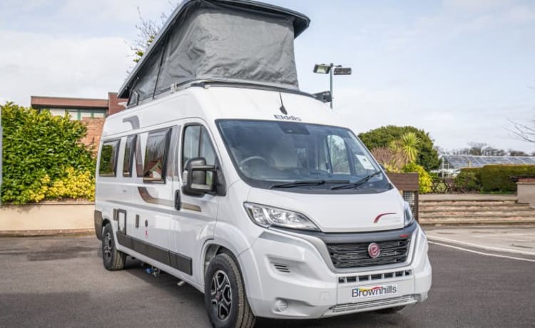 CV80 – 4-persoons Fiat CV80 camper nieuw mei 2023