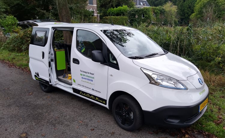 Ecamper – E-camper Nissan ENV200 Elektrische compacte buscamper voor 2 personen