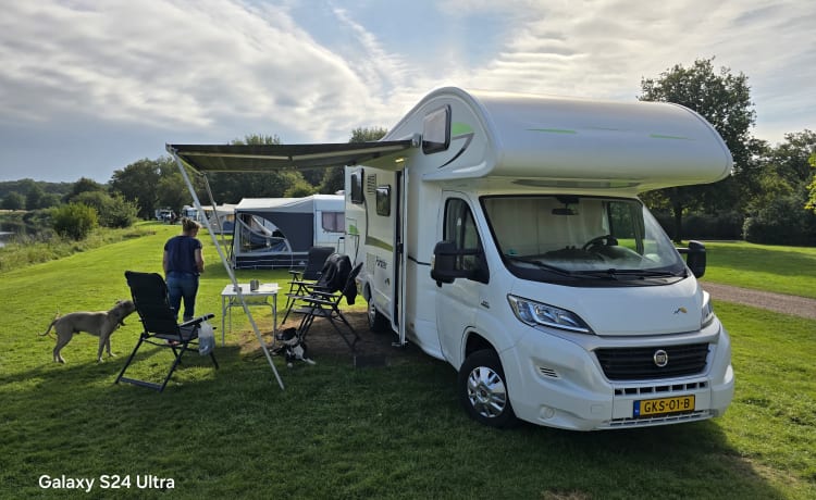 Forster A699 EB – Eura Mobil alcove family camper 