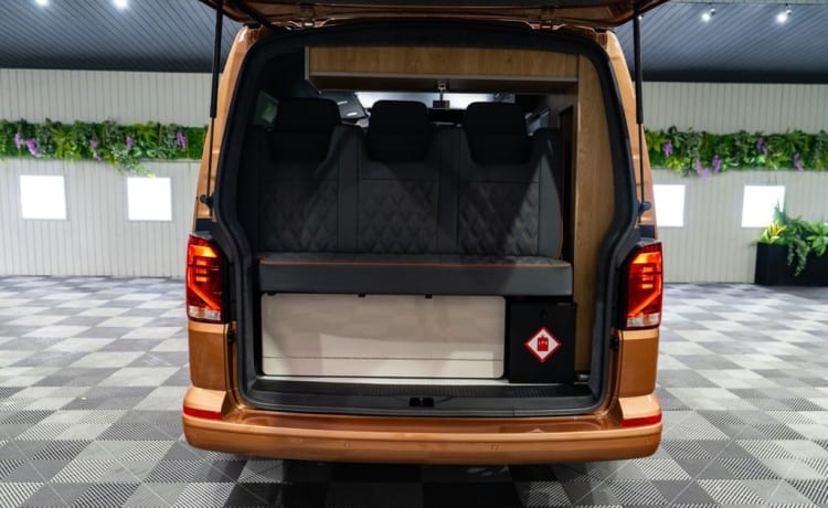 Bronze VW – 4 berth Volkswagen campervan from 2023