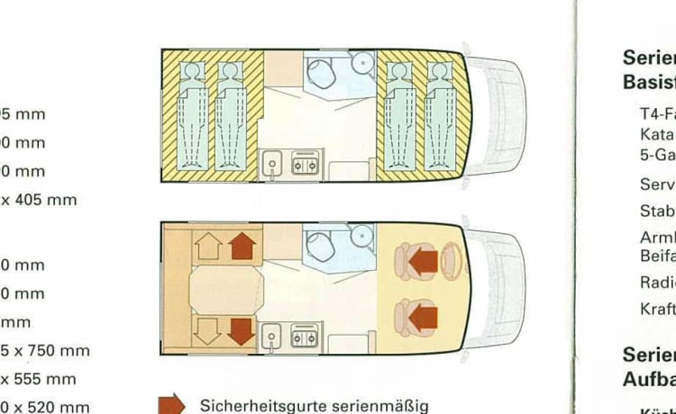 Camping-car Volkswagen T4 Colorado "TRÈS UNIQUE"