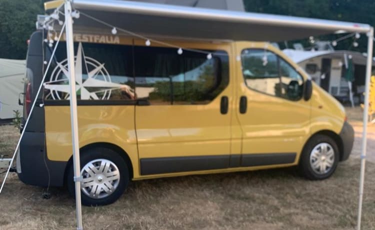 PeiPei – 3/4 persoons Renault Trafic uit 2003