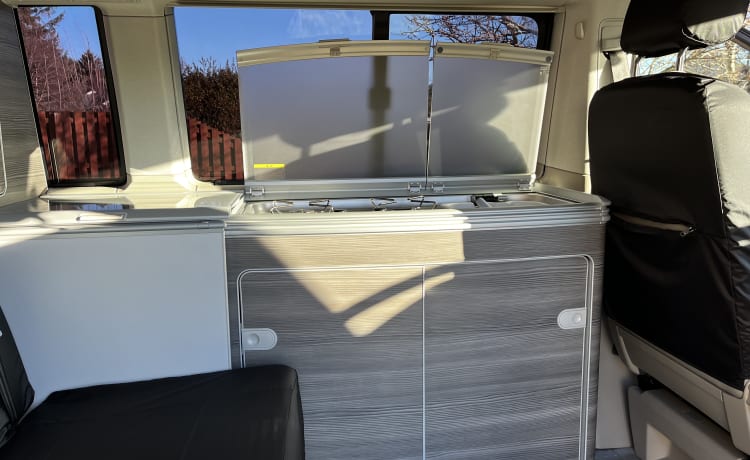 Falcon – 4-Bett-Volkswagen-Campervan von 2017