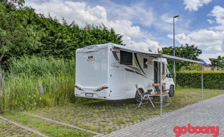 Ideale 4p mobilhome McLouis uit 2021