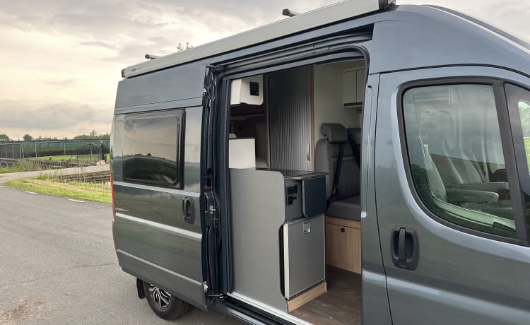 Laika – Tough and luxurious, as good as new Fiat Ducato camper bus!