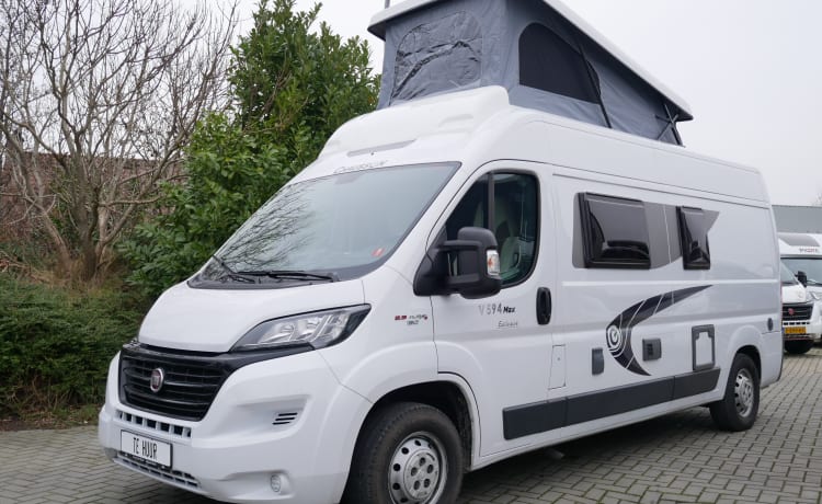 Chausson 6, Bus Camper 6 Mtr Avec Toit Levant Couchage, Jusqu'à 6 Pers Sommeil !!