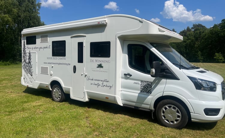 De winning on wheels – 5p Ford semi-intégré à partir de 2020