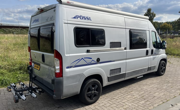  Pössl 2Win Fixed bed, Air conditioning, TV, AUTOMATIC 2.8 Turbo