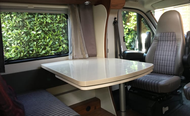 Ons witte huis, een mooie en uiterst complete camper