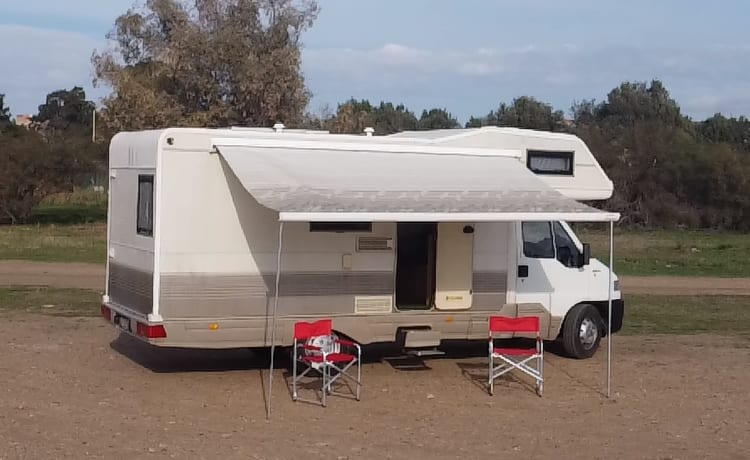 Calimero  – Camper op Sardinië