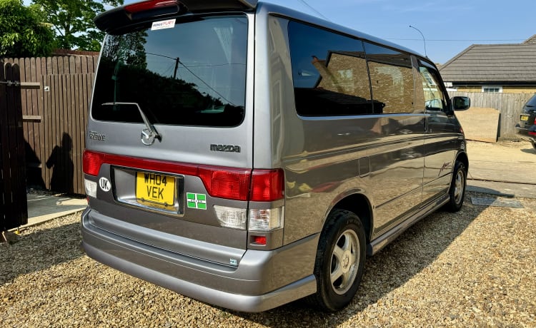 Bongo – 2 berth Mazda campervan from 2004