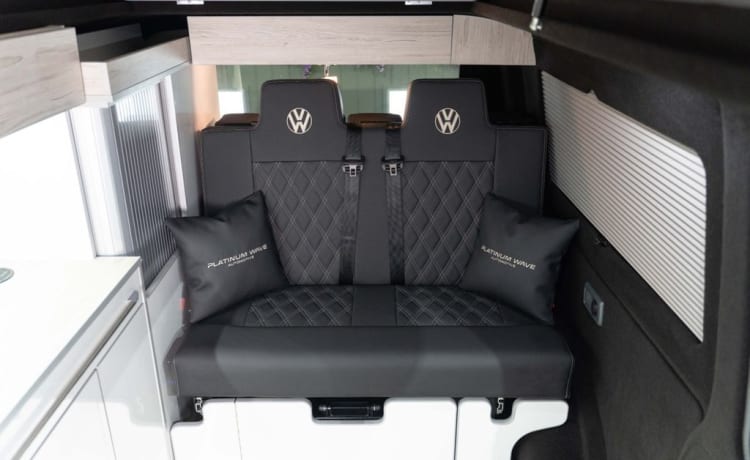 Black VW – 4 berth Volkswagen campervan from 2023