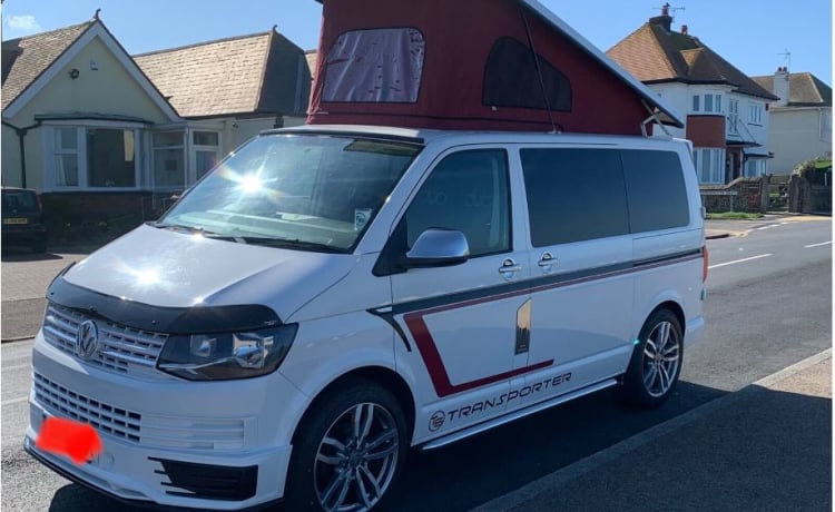 4 berth Volkswagen Transporter Campervan