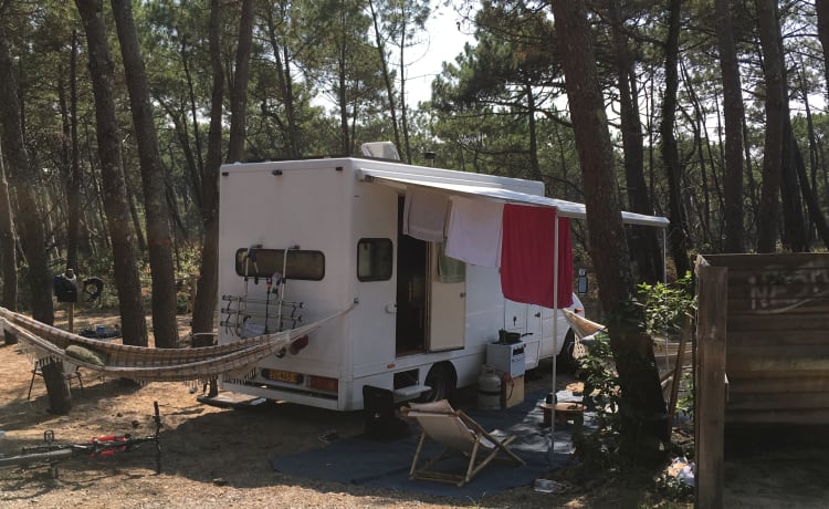 Bohemian camper – Camper resistente, con arredamento bohémien