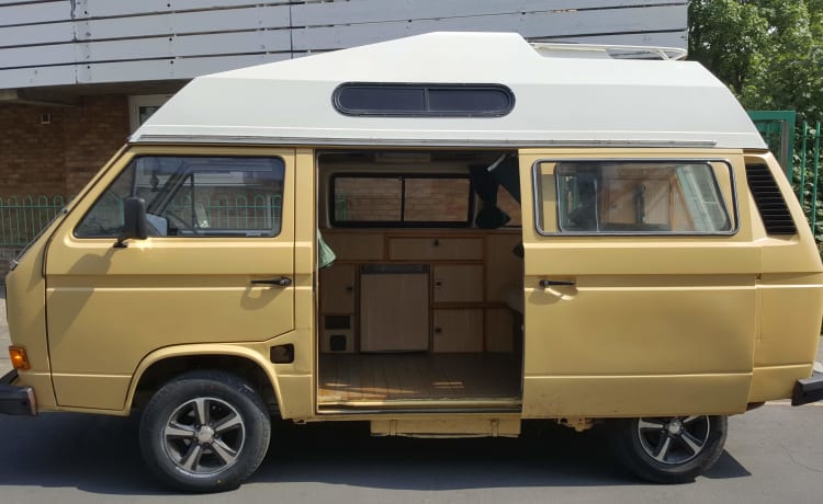 Frieda – Frieda le camping-car automatique Volkswagen T3 / T25