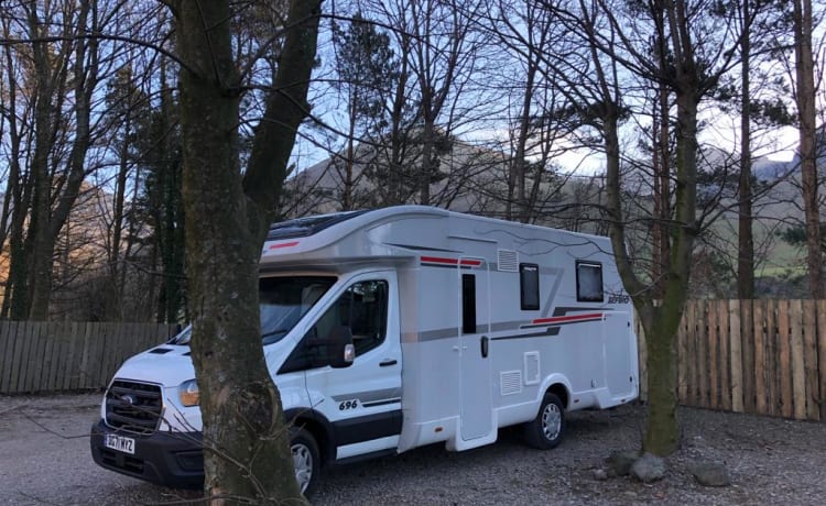 Luxury 2021 4 Berth with island bed.