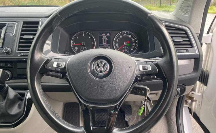 White Cali 2019 – 2019 VW California Campervan - Auto DSG- Sleeps 4