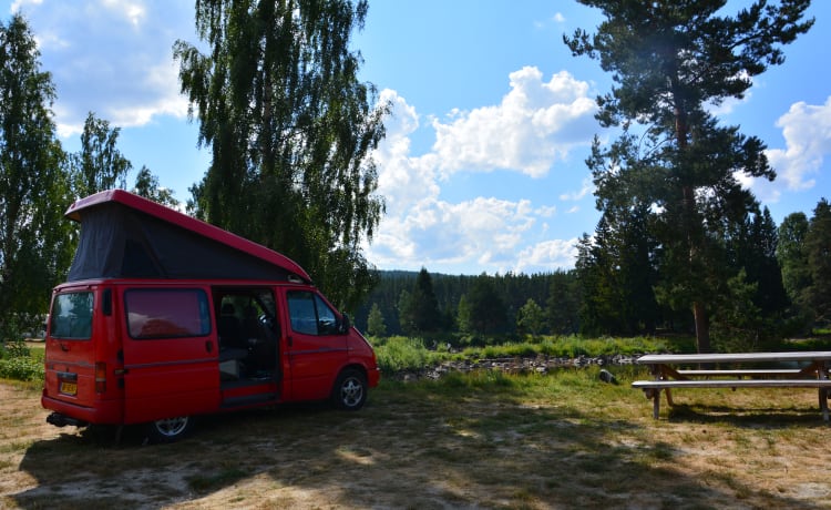 Nugget – On an adventure with a cozy camper 'the Nugget'