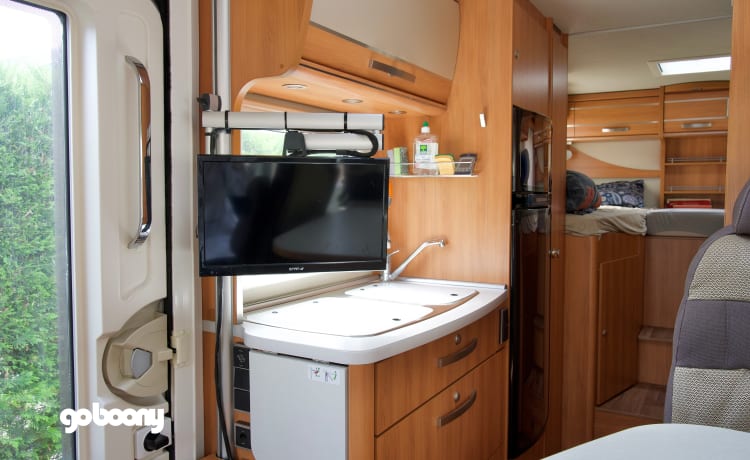 5p Hymer integrated uit 2016