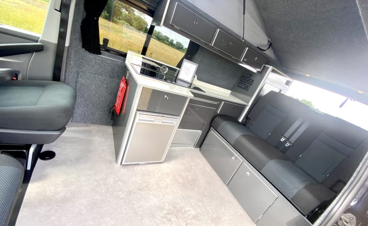 Yorkie Pud – YorKamper -  2021 VW Transporter 4 berth