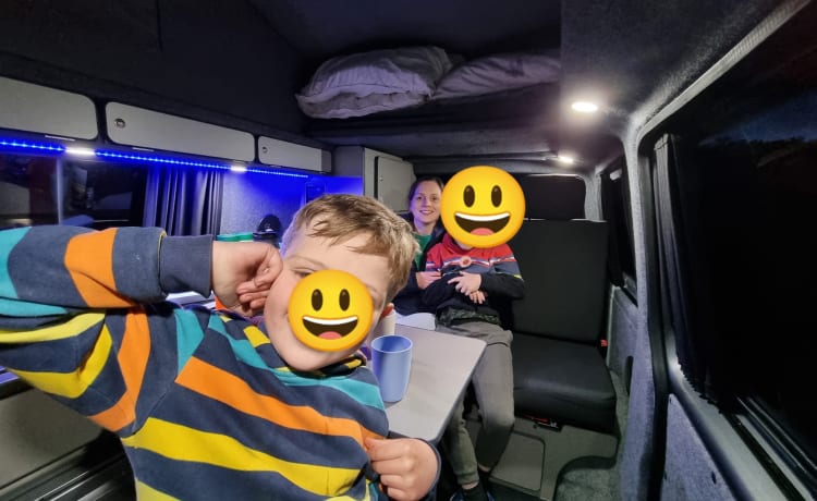 4-persoons Volkswagen campervan uit 2011