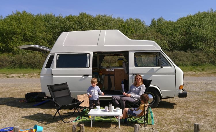 Campi – 2-Personen-Volkswagen-Wohnmobil aus dem Jahr 1985