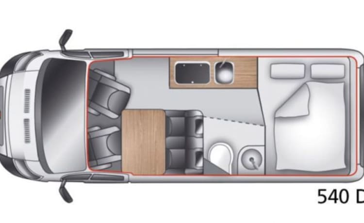 Westfalia Amundsen Camper met Busbiker