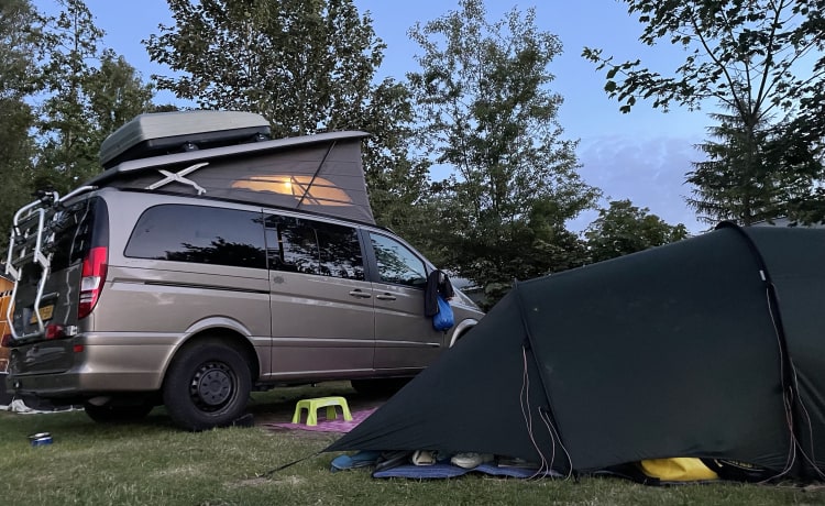 De Grutto – Campeggio di lusso con il nostro Marcopolo Camperbus