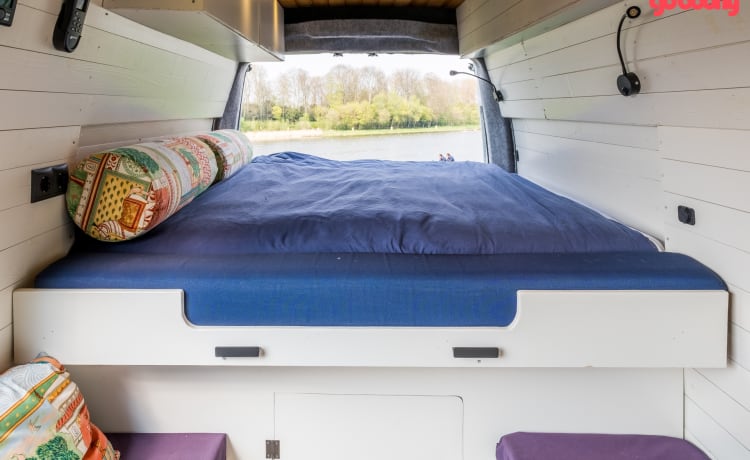 Camper fuori rete automatico Renault completamente accessoriato