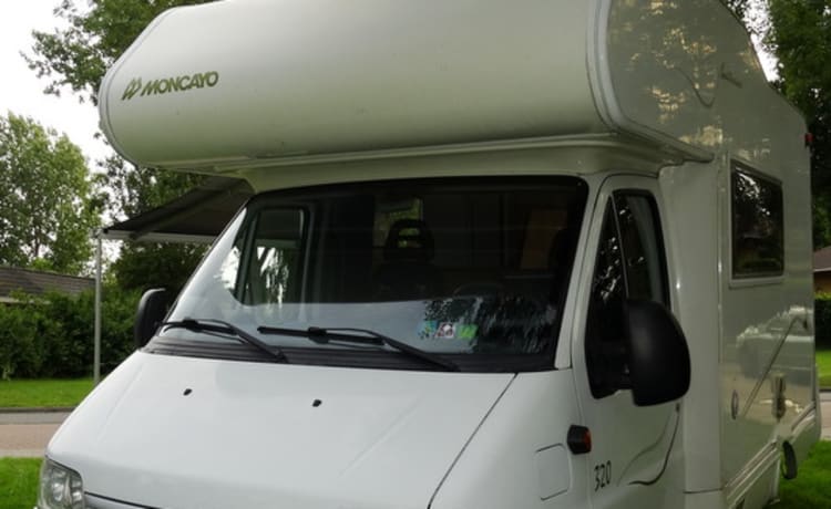 Kom genieten in onze heerlijke 2(-3)-persoons Fiat Ducato alkoof camper