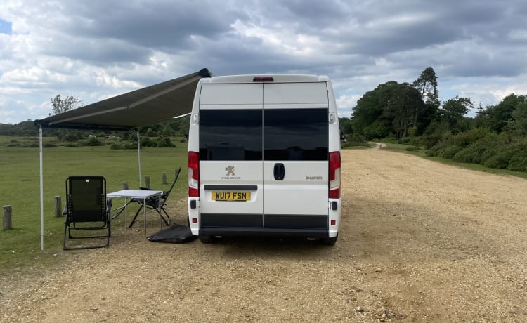 Benson – 4 Berth Peugeot  camper van from 2017