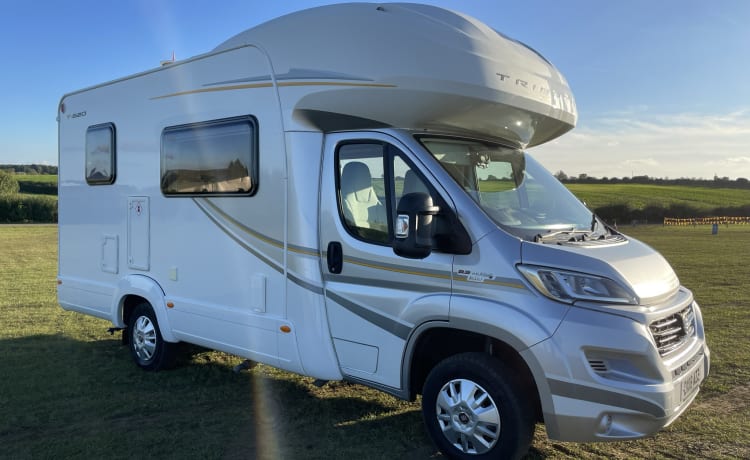 Autotrail Tribute mit 4 Schlafplätzen, luxuriöses, hundefreundliches Wohnmobil – Northants/Beds 