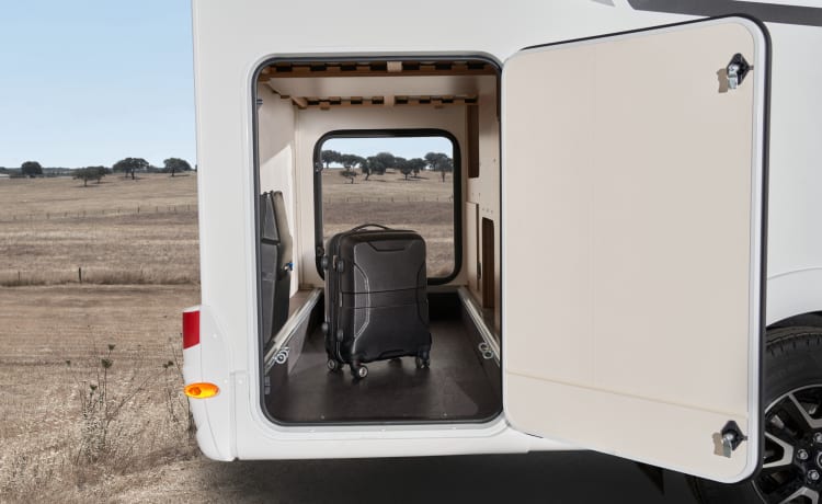 V337 – Carado V337 Camper-Van (2x ISOFIX / e-Bike Lift / Anhängerkupplung)